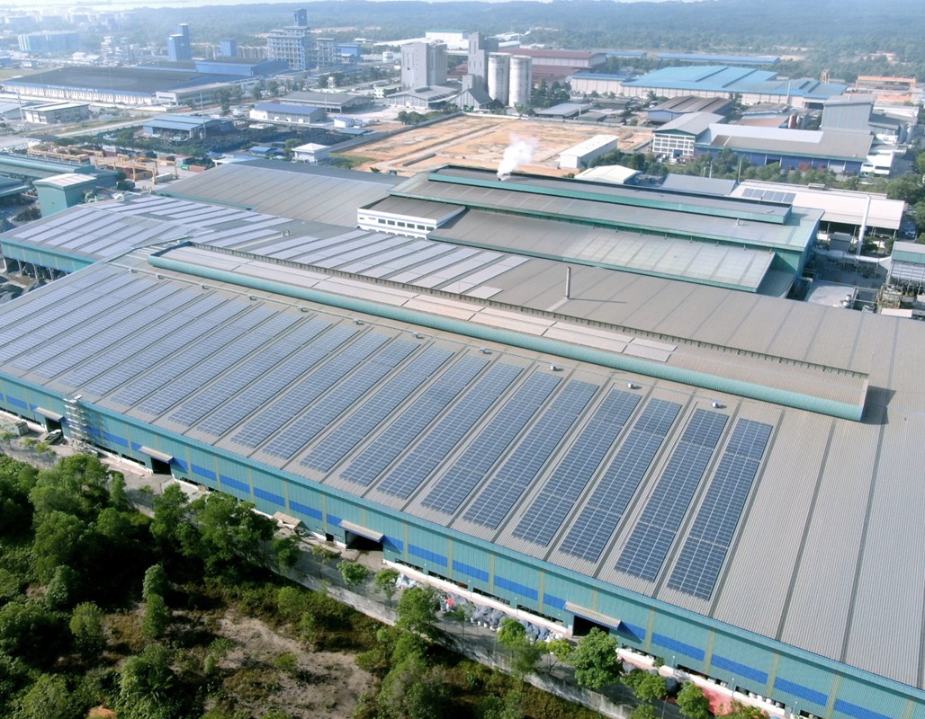 Metal Recycling Company rooftop
